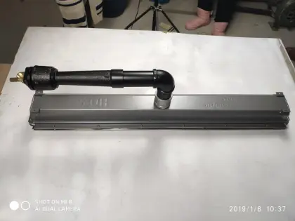 Natural Gas fired infrared surface combustion burner