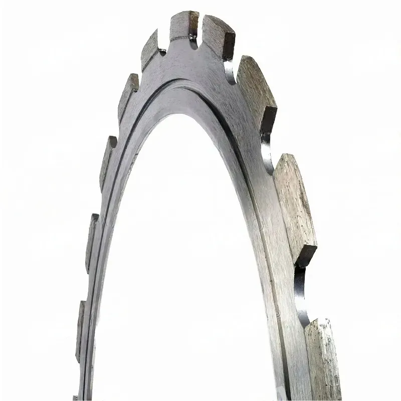Laser Welded Diamond Blade for Reinforced Concrete Ring Saw