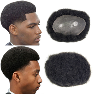 Factory wholesale swiss Lace Pu human hair topper, 100% human hair silk base topper, toupee human hair men