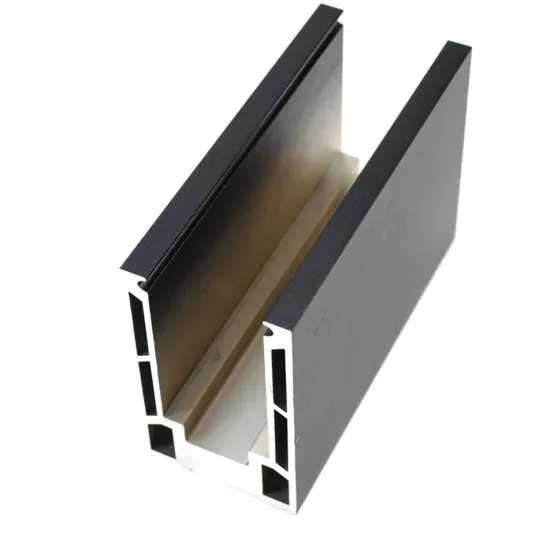 2-20mm frameless glass railing groove aluminum rail clamp
