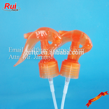 24/410 orange beautiful trigger for hair care, household spray gun