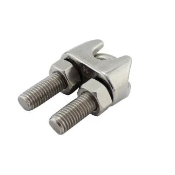 Stainless Steel Wire Rope Clamp DIN 741: Rigging Hardware and Wire Rope Clip Solutions