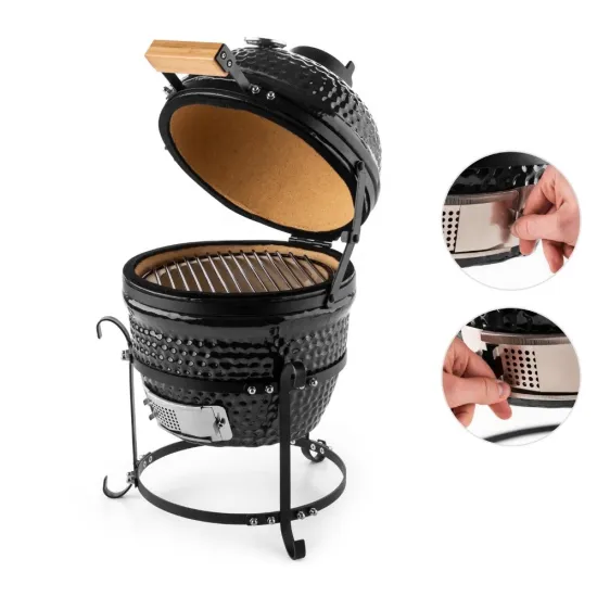 SEB KAMADO Superior Quality function new zealand 24 Inch big Egg keramikgrill funktionsweise kamado oven Ceramic BBQ Grill