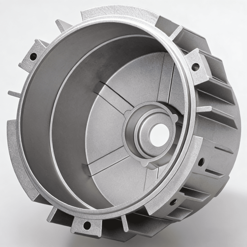 Услуги по индивидуальному литью и механической обработке корпусов двигателей