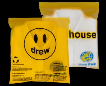 GRS Recycled Frosted Ziplock Bags