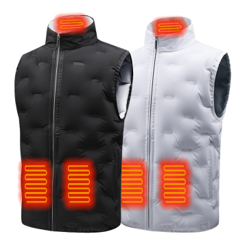 Giubbotto gonfiabile riscaldato elettrico unisex unisex personalizzato