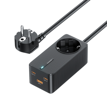 Toocki 67W USB Type C Multi-Port Fast Charger Adapter - Portable EU US UK KR KC
