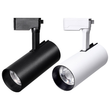 Commercial 360 Degree Rotatable COB LED Track Lights - 20W, 30W, 40W Wholesale LED Spotlight