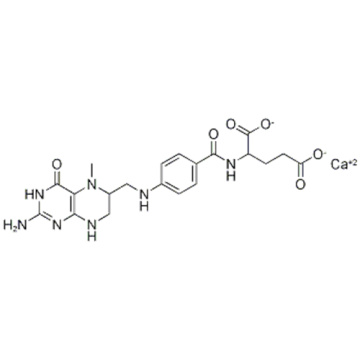 Acido L-Glutammico, N-4- (2-ammino-1,4,5,6,7,8-esaidro-5-metil-4-osso-6-pteridinil) metilamminobenzoil-, sale di calcio (1: 1) CAS 26560-38-3