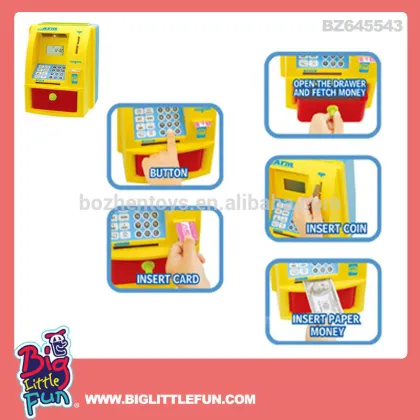 ATM machine toy atm bank toy for children