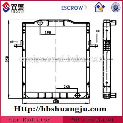 High Quality For International Truck Radiator