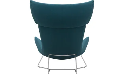 Fiberglass relax BoConcept Imola lounge armchairs