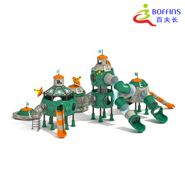 Struktur Bermain Luar Ruangan Anak Bertema Antarbintang