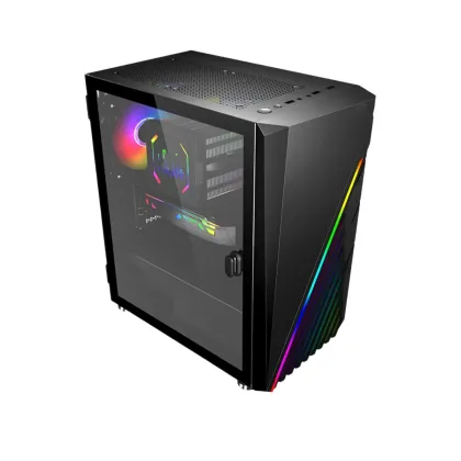 OEM Design Tempered Glass Computer Cases: USB 3.0 M-ATX/ITX Gaming PC Cases