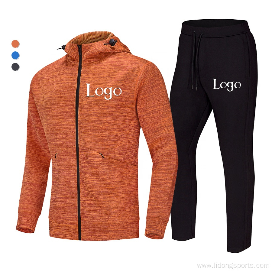 Oem Custom Blank Sweatpants And Hoodie Set