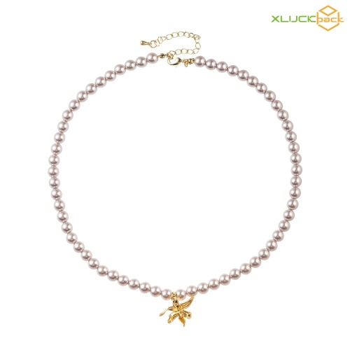 Elegant Vintage Pearl Beads Fashion Necklace for Women