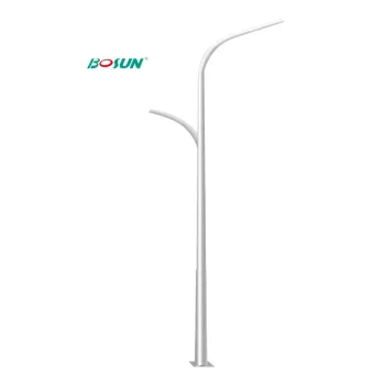 Hot Sale Galvanized Steel Q235 IP65 Waterproof Outdoor Street Light Poles 4M-25FT
