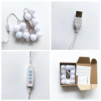 LED Makeup Vanity Lights & Bathroom Lighting Kits