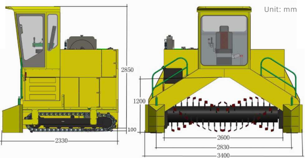 TAGRM windrow turner