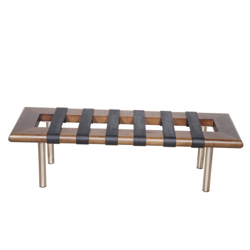 Modern Long Wooden Bench Best Modern Barcelona Bench 2 Seater Factory