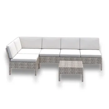 Factory Supply Rattan Outdoor Corner Sectional Sofa