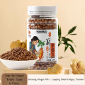 Comprimidos pequenos de gengibre amarelo e ginseng Luoping