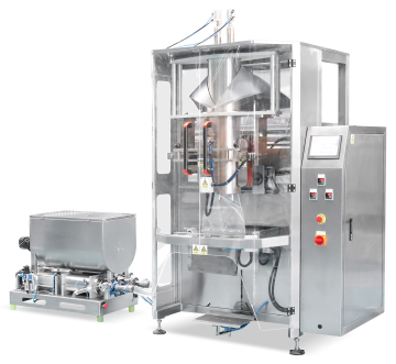 Macchina automatica di riempimento e imballaggio per olio per ghee, soia, verdura, girasole, oliva e olio di cocco