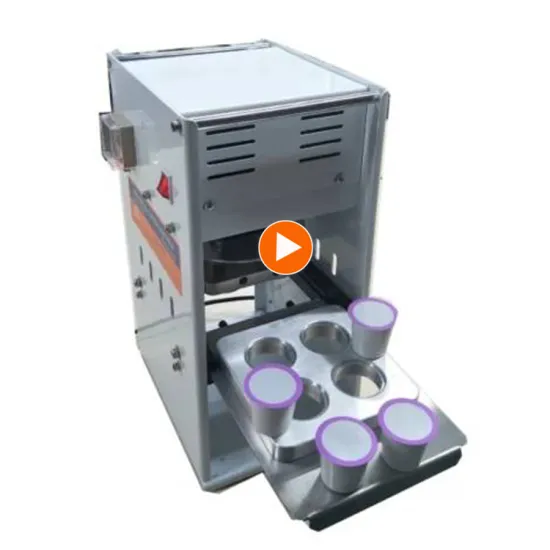 Semi-Auto Disposable Coffee K-Cup Sealing Machine