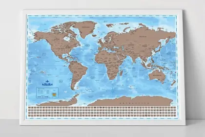 High-Quality Interactive World Map