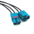 Universal Dual Fakra Male to Female Extension Cable