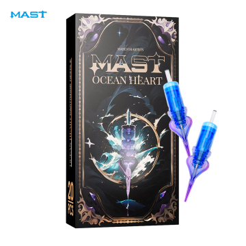Wholesale Mast Ocean Heart Needles - Disposable Sterilized Tattoo Cartridge Needles 1RL