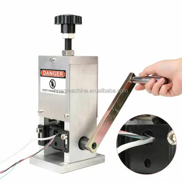 Hand-Cranked Copper Wire Stripping Machine