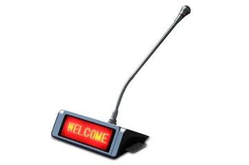 Conference Room Sound Controller System Microphone Speaker Chairman/Delegate Speech Voting Unit