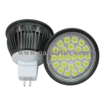 60° Beam angle 24pc 5050SMD 4.5W MR16 LED Spotlight Downlight bulb