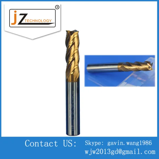 CNC Cutting Fine Carbide Four Blade Ball End Mills