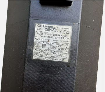 Waranti 12 bulan diperbaharui Fanuc A06B-0151-B075 Servo Motor