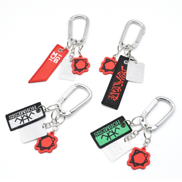 Keychain αλουμινίου με 3 δακτυλίους διαχωρισμού