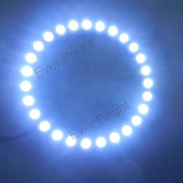 Car Led Headlight 3528 1210 LED Halo Ring Angel Eyes Warning Lamps