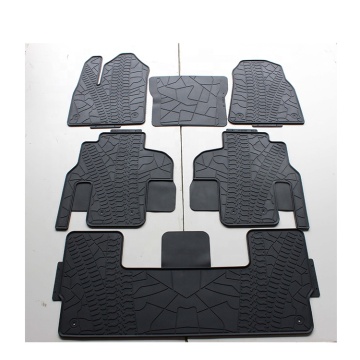 Odorless Anti-Spill Latex/Rubber Car Mats for Jeep Grand Wagoneer 2022-2025+
