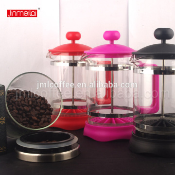 economic coffee maker on promotion colorful plastic french press