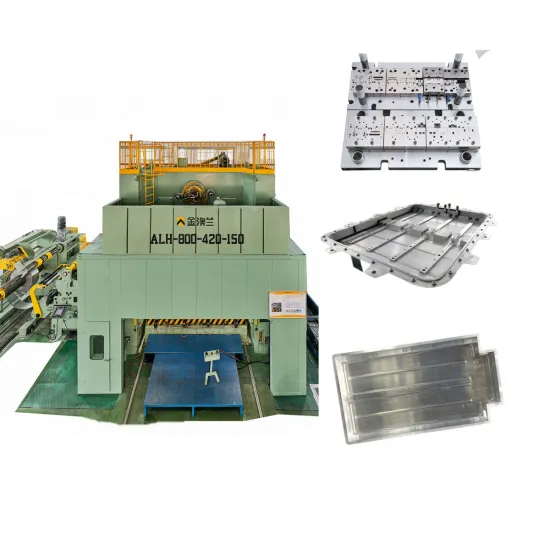 Electric Vehicle Battery Tray CNC Pneumatic Power Press Turnkey Solution