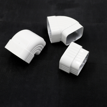 Aluminum Gutter Downspout Elbow for Rainwater Roof Drainage Systems