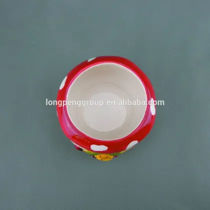 OEM Mushroom Ceramic Cookie Jar