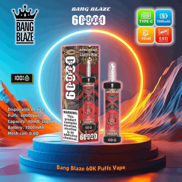 E-cigarette Bang Blaze Shisha 60000 Puffs Disposable