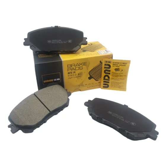Customized Ceramic Brake Pads with Logo and Packaging for Nissan Rogue QIJUN T33 2021 - D2375 SP4489