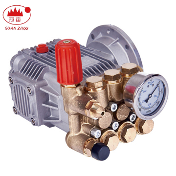 High Quality 18L/Min 80bar Copper High Pressure Triplex Plunger Pump for 3kW Guangzhou Cleaner