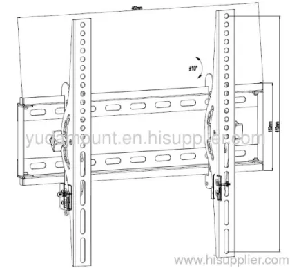 Plasma Lcd Monitor Mounts For 25"-47"screens 