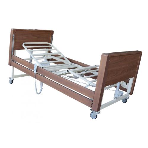 Electric Adjustable Wooden Bed with Five Functions