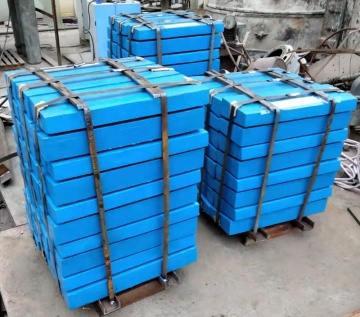 Manganese Steel High Chrome Blow Bar Spare Parts for Impact Crushers