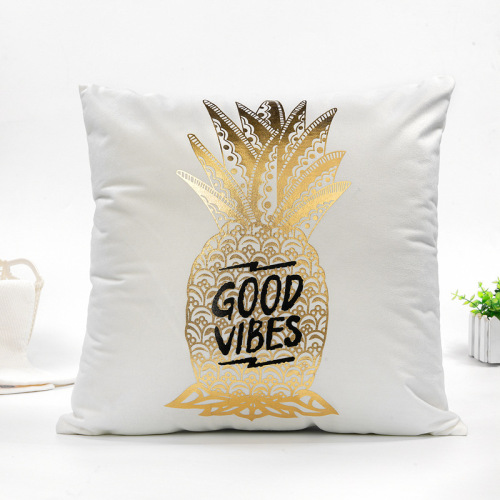 New-pillow case Nordic style printed linen cushion cover